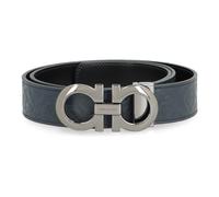Ferragamo - Reversible Gancini Belt - Homme - Accessoires - Gris - Taille: 105 CM