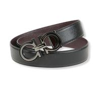Ferragamo - Reversible Gancini Belt - Homme - Accessoires - Noir - Taille: 110 CM