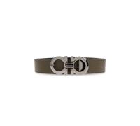 Ferragamo - Reversible Gancini Belt - Homme - Accessoires - Noir - Taille: 110 CM