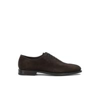 Ferragamo richelieus homme marron en cuir - 8
