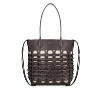 Ferragamo - Sac cabas Gancini M - Femme - Sacs - Brun - Taille: ONE Size