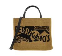 Ferragamo - Sac fourre-tout Medium Venna Logo - Femme - Sacs - Multicolore - Taille: ONE Size