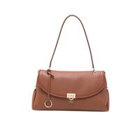 Ferragamo - Sac porté épaule Gancini - Femme - Sacs - Brun - Taille: ONE Size