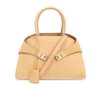 Ferragamo - Sac porté épaule Hug - Femme - Sacs - Beige - Taille: ONE Size