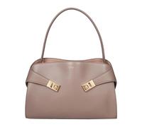 Ferragamo - Sac porté épaule Hug Soft - Femme - Sacs - Beige - Taille: ONE Size