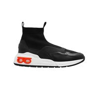 Ferragamo - Slip-On Baskets avec Détail Orange - Femme - Chaussures - Noir - Taille: 38 EU