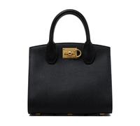 Ferragamo - Studio Box Handbag - Femme - Sacs - Noir - Taille: ONE Size