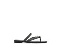 Ferragamo - Jealsa Thong Sandal - Femme - Chaussures - Noir - Taille: 39 EU
