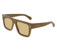 Ferragamo Uomo Ferragamo SF2063SE 320 Lunettes de soleil Acetato Verde Squadrata Normale