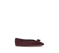 Ferragamo - Vara Bow Ballerinas - Femme - Chaussures - Rouge - Taille: 40 EU