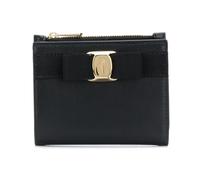 Ferragamo - Vara Bow Compact Wallet - unisex - Accessoires - Noir - Taille: ONE Size