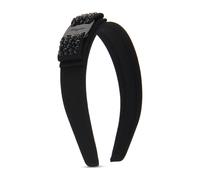Ferragamo - Vara Bow Headband - Femme - Accessoires - Noir - Taille: ONE Size