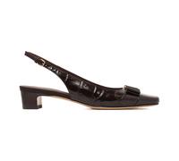 Ferragamo - Vara Escarpins - Femme - Chaussures - Brun - Taille: 39 1/2 EU