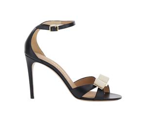 Ferragamo - Vara Heeled Sandal - Femme - Chaussures - Noir - Taille: 35 1/2 EU