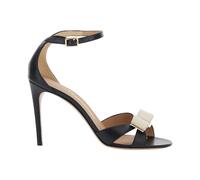 Ferragamo - Vara Heeled Sandal - Femme - Chaussures - Noir - Taille: 37 1/2 EU