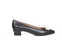 Ferragamo - Vara Pump - Femme - Chaussures - Noir - Taille: 35 1/2 EU