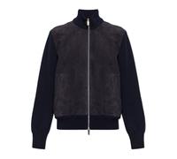 Ferragamo - Veste à col montant - Homme - Vestes - Bleu - Taille: M