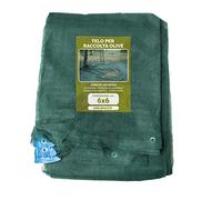 Ferramenta-utensili - Filet à olives lourd avec fente - bordure renforcée à œillets - 6 x 6 m