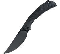 FerraMonster Reaver - S90V DLC Belt Satin with Black PVD Titanium handle FM23010-D