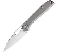 FerraMonster Xandros - S90V Hand Rubbed Satin with Bead Blast SW Titanium handle FM23007-A