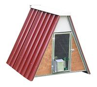 Ferranti - Mini Surélevé Poulailler - Petite Cage pour Les Poules en Fer 137 x 140 cm