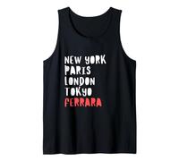 Ferrara City Lover Italy Traveler Vacances Souvenir Fun Tee Débardeur