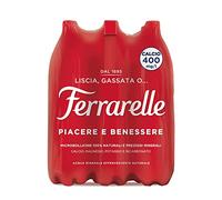 Ferrarelle Acqua Minerale Effervescente Naturale 1.5L (Confezione da 6)