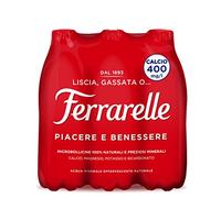 Ferrarelle Eau minérale naturelle naturelle - 6 x 0,5 L