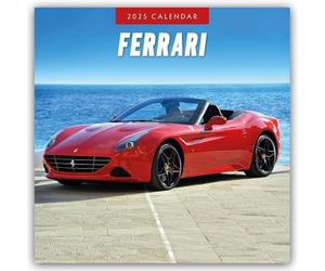 Ferrari 2025 - 16-Monatskalender: Original Red Robin Publishing Ltd-Kalender [Mehrsprachig] [Kalender]