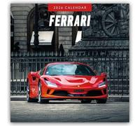 Ferrari 2026 Square Wall Calendar