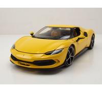 Ferrari 296 Gtb Jaune Maquette de Voiture 1:18 Bburago
