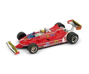 Ferrari 312 T5 J. Scheckter 1980 #1 Argentine GP + Pilote 1:43 Modèle R574CH