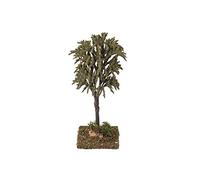 Ferrari & Arrighetti Arbre de crèche, arbre vert pour crèche, accessoire bertoni, plastique, hauteur 17 cm