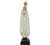 Ferrari & Arrighetti Statue Notre-Dame de Fatima peinte à la main (environ 27 cm)