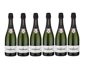 FERRARI BRUT CLASSIC METHOD TRENTODOC [ 6 BOUTEILLES 750mℓ ]