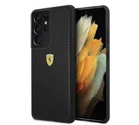 Ferrari Coque Rigide perforée on Track pour FESPEHCS21LBK S21 Ultra G996 Noir