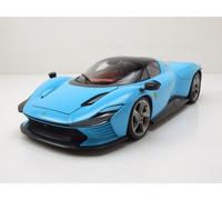 2022 Ferrari Daytona SP3 Baby Blue 1:18 Bburago Signature Series 16912