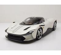 Bburago Ferrari Daytona SP3, Weiß 1:18 Modèle réduit de voiture
