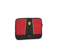 Ferrari - Étui Porte-Tablette, F.to Max 32 x 23 cm, en Nylon Technique, avec Fermetures éclair imperméable, 32 x 23 cm, Rouge