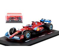 Bburago 1/43 - Ferrari F1 Sf-24 - Miami Gp 2024 (C. Leclerc) 36843-L16-Miami-Bburago