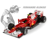 Ferrari F10 Fernando Alonso 2010 Gp de Bahreïn 1:43 Model T6266 Hot Wheels