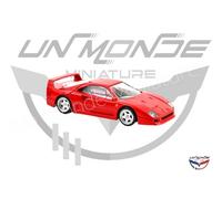 Ferrari F40 Rouge 1987 NOREV JET-CAR 1/43 730001