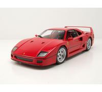 Ferrari F40 Rouge 1987 Voiture Miniature 1:18 Bburago OVP Modèle Métal
