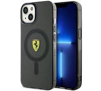 Ferrari FEHMP14MURKK Coque rigide pour iPhone 14 Plus 6,7" Noir translucide