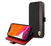 Ferrari FESAXFLBKP13SBK Coque de Protection pour iPhone 13 Mini 5,4" Noir