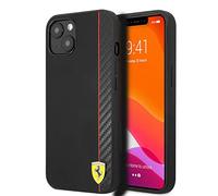 Ferrari FESAXHCP13SBK Coque de Protection pour iPhone 13 Mini 5,4" Noir