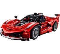 LEGO Technic Ferrari FXX K - Jouet Voiture de Course - Maquette de Construction avec Moteur V12, Différentiel & Pistons Mobiles - Décoration Automobile - Cadeau pour Garçon dès 10 Ans 42212
