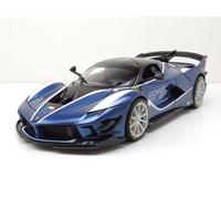 BBurago Modèle réduit de voiture 1:18 Ferrari FXX-K Evo – Portes, coffre et capot mobiles – Bleu