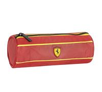 FERRARI KIDS - Trousse d'école officielle Ferrari, étui de rangement léger et compact, facile à transporter et à ranger dans le sac à dos, avec fermeture à glissière pratique, 22 x 8 cm, rouge Rudy,