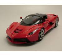 Ferrari LaFerrari 2014 Rouge Noir Modèle Réduit 1:18 Bburago Deluxe Signature